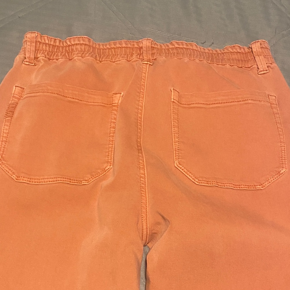 PAIGE Christy Peach Ankle Cropped Jeans Size 29 - Picture 2 of 6